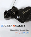 Close-up of Heavy Duty Stainless Steel Cable Tie Tool Kit with durable metal components and branding.