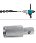 Water Borer Tool Ready Earth Auger Drill Bit Adapter With SDS Arbor Connector and auger attachment for yard work