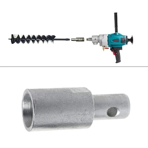 Water Borer Tool Ready Earth Auger Drill Bit Adapter With SDS Arbor Connector and auger attachment for yard work