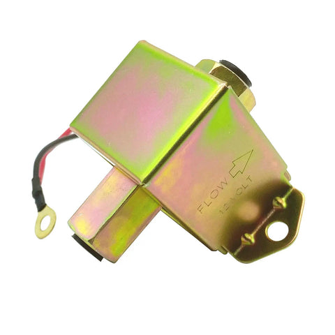 Beefed Up 12V Universal In Line Electric Fuel Pump Kit For Gas Diesel Engines With In Tank Design Installation Kit Included Durable Metal Body