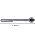 Top Notch Heat Treated Carbon Steel Bench Grinding Wheel Dresser 10 1/2 Inch Gray hand tool for scraping rust and debris.