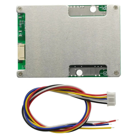 Solid 4S 12V LiFePO4 Battery Protection Board With Balanced Charging Slings Up To 800A Surges Like A Boss For Cars Motorcycles And Arduino Builds Sets Up Easy And Runs Flawless Daily, showing PCB and wires.