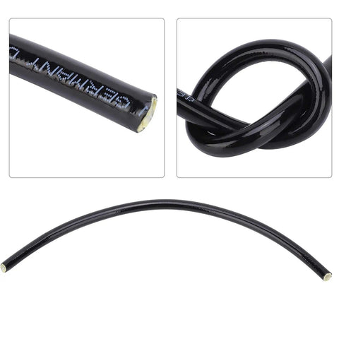 Heavy-Duty Replacement Hose Kit For High-Pressure Hydraulic System Up To 630 Bar, close-up of flexible polyurethane test hose