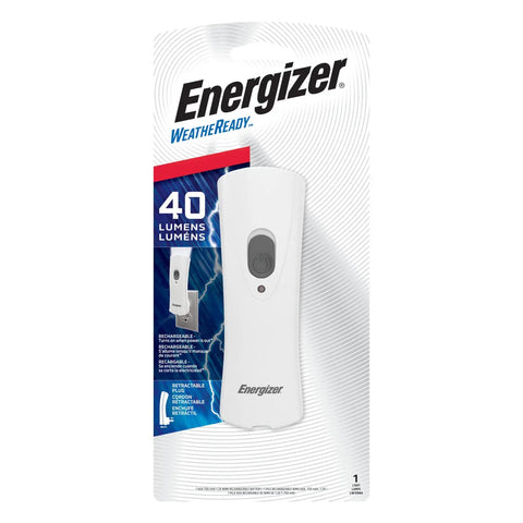 Auto On LED Flashlights Rechargeable For Home Power Outages, Plug In Emergency Lighting For Power Failures packaging