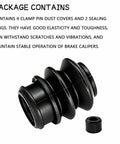 Brake Caliper Pin Bushing Kit Fits Honda Chevy Pontiac And More Rubber Caliper Slide Pins Boots Sealing Replacement