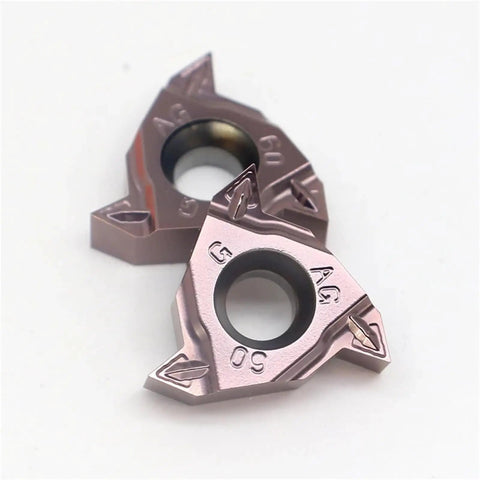Carbide Threading And Turning Inserts RT1601G AG60 1210 Threaded Cutter Plates For Tool Holder Your Go-To Lathe Tool Upgrade For Steel Iron Aluminum Alloys With SER1212H16 SER1616H16 SER2020K16 RT1101L AG60A 1210, two inserts