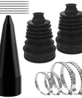 DIY Silicone CV Boot Repair Kit With Expander Tool And 4 Stainless Steel Clamps, includes boots, tool, clamps, and ties