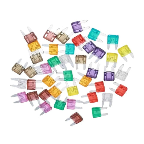 Colorful fuses from Extensive Car Blade Fuse Kit With 180 300Pcs Mixed Sizes For Trucks And Motorcycles