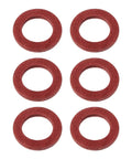 Outboard Lower Unit Oil Drain Gasket Set For Yamaha 4 Stroke Engines Replacement 13mm Outer Diameter 8mm Inner Diameter 1.8mm Thick 6 Pack