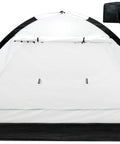 Portable Spray Booth Tent For DIY Furniture Painting With Waterproof Floor And Mesh Screen Plus Rear Vent Easy Setup Shelter