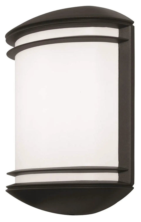 OLCS 8 DDB M4 LED Outdoor Wall Sconce Bronze Finish Dope Energy Efficient Outdoor Lighting For Wet Locations Rugged Aluminum