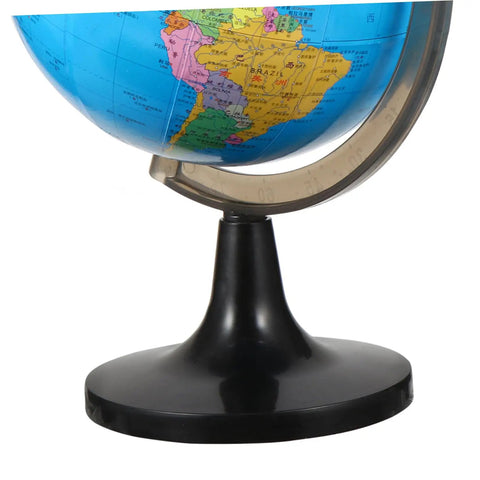 Large Desktop World Globe With Stand For Adults High Definition Geographic Tabletop Globe For Home Office And Classroom Learning