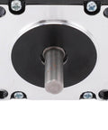 Front view of Integrated Closed Loop Stepper Motor With Built In Encoder for CNC Engraving Machines and 3D Printers, 1.5 Nm Torque