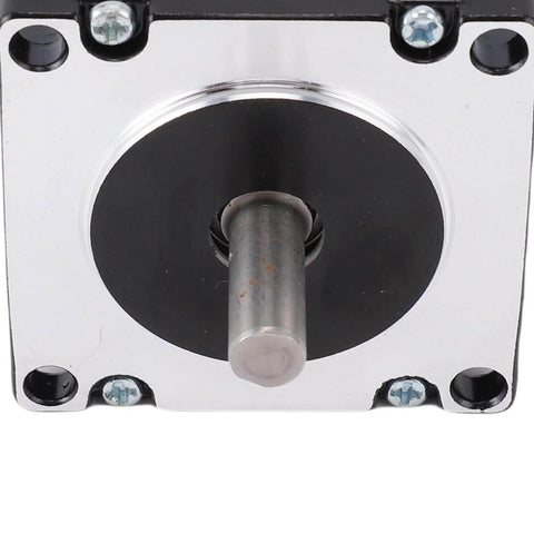 Front view of Integrated Closed Loop Stepper Motor With Built In Encoder for CNC Engraving Machines and 3D Printers, 1.5 Nm Torque