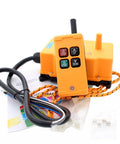 4 Key Industrial Crane Remote Control Wireless Transmitter Push Button Switch 12 24V AC DC IP65 Waterproof Dustproof