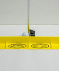 T3 Golf Putting Training Aid For A Consistent Stroke Lower Your Score Pro Level Practice in golden yellow indoors