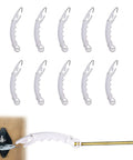 10 Pack Plastic Electric Fence Gate Handles With Insulated Hooks For No Fuss Gate Operation And Durable Fencing Setup