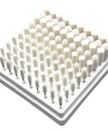 100 Pcs Wool Felt Polishing Bits Set With One Eighth Inch Shank Cone And Cylinder Shapes in storage box