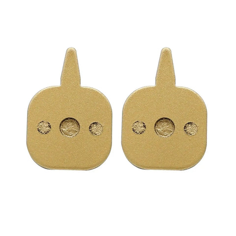 Heavy Duty 10 Pair Sintered Bicycle Disc Brake Pads serve up killer bite and zero squeal for MTB trails 375 x 25 mm.