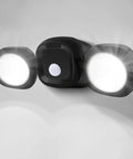 Battery Powered Motion Sensor LED Flood Light With Wireless Detector, Waterproof Outdoor Spotlight For Porch Garage Shed