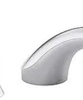 Widespread Lav Faucet In Sleek Silver Finish For Your Bathroom Remodel Durable Metal Build Easy Install High Flow Water Modern Look