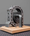 Hands On Wankel Rotary Engine Model Kit For Science Nerds Learn How Combustion Powers Torque And Build Your Own Educational Engine Demo Not All Metal For Curious Builders, metal model on wooden base
