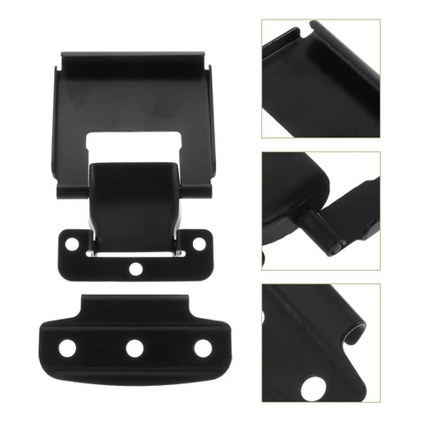 Heavy Duty Stainless Steel Toggle Latch Lock With Insulated Box Cover For Secure Fast Access Front Closure Paddle Clamp Storage Unit black