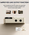 HiFi MP3 Player With Lossless DSD High Resolution Audio Portable HighRes Music Player line output function close-up