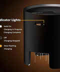 Killer 12 Needle Coffee Distributor Wand For Espresso Durable Stainless Steel Bed Leveler with charging indicator lights.