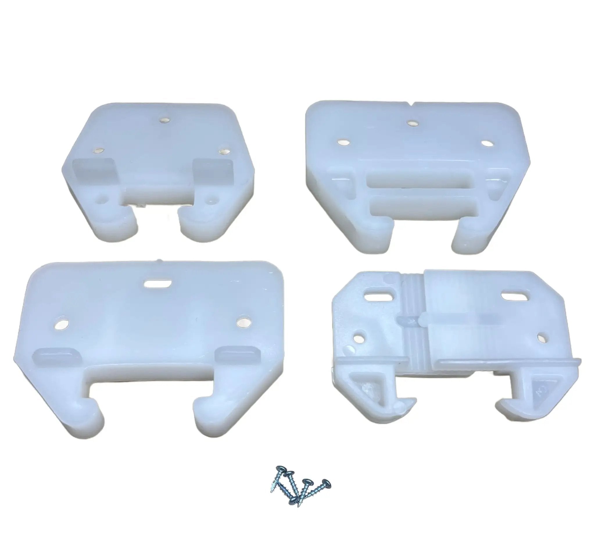 DIY Friendly Plastic Drawer Guides with Back Plates