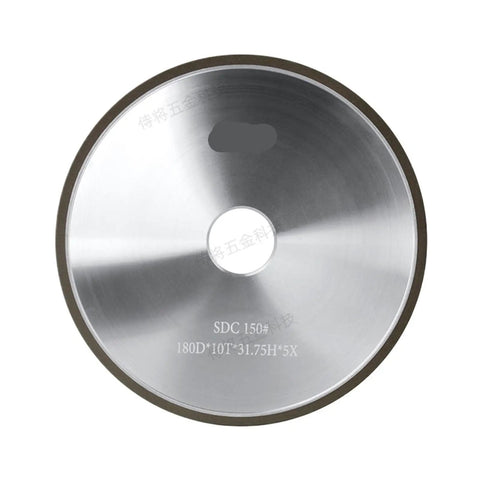 Single Unit Parallel Diamond Grinding Wheel 150mm To 180mm Circle Abrasive Tool For Metal Wood And Stone, Grit 600