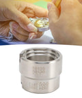 Pro-Grade Aluminum Watch Movement Holder For NH35 NH36 2824 2892 2813 2836 8200 Movements with stainless steel clamp