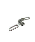 Heavy Duty Size Five Zipper Pulls 30 Pack Metal Slider Heads For Purses Bags Luggage Jackets Backpacks And Tents Quick Swap Replacement Durable Nickel Silver Finish