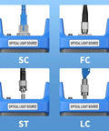Pro Grade Rechargeable Fiber Optic Light Source And Power Meter For Single Mode Testing With SC, FC, ST, LC Interfaces