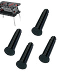 Beef Up Your Folding Work Bench With This Replacement Leg Pin For Keter Folding Tables Durable PETG Plastic Spare Parts Kit Easy Fit Repair Hardware Black 4 Pack For Garage DIY Projects, 4 black PETG pins