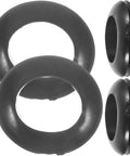 4 Pack Rubber Grommets For Wire Protection And Cable Shielding Pro Grade Flexible Heat Resistant Wiring Grommet Kit For Home And Industrial Use Ideal For Distribution Boxes And Protecting Wires From Sharp Edges, black rubber grommets