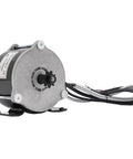 Built Tough 24V DC 500W Brushed Electric Motor With Integrated Gear Reduction for electric scooter and ebike drive