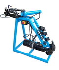 Heavy Duty 10 Ton Electric Hydraulic Pipe Tube Bender 110V with 3 knockout dies and motor for steel fabrication.