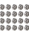 681 Deep Groove Ball Bearings 1mm Inner Diameter 3mm Outer Diameter Open Type Chrome Steel Z2 Noise ABEC 1 P0 Pack of 20