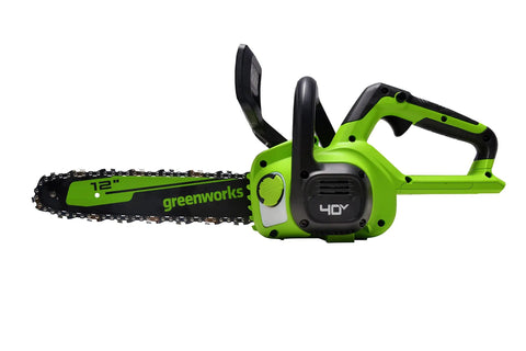 40V Cordless 12 Inch Compact Chainsaw Tool Only For Storm Cleanup Pruning And Camping Homeowner Friendly