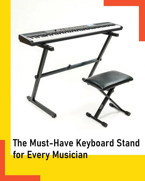 Z Style Keyboard Stand With Adjustable Width For 61 And 88 Key Keyboards Sturdy Durable Digital Piano Stand