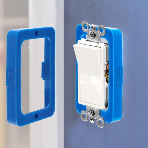 Half Inch Electrical Box Extenders For Single Gang Switches And Receptacles With Screws No Brainer Install For Universal Fit