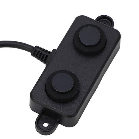 Ultrasonic Distance Sensor 3.3V-5V With ABS Housing for high range detection and precise distance reading, black casing front view