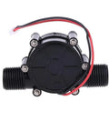 Front view of Water Flow Generator For DIY Power Conversion 12V To 80V 10W Mini Hydroelectric Turbine Kit