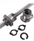 Ball Screw Pitch High Speed Linear Actuator With Screw Nut Miniature Guide showing components for CNC Robotics SFYR3232