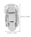2 Pack Zinc Alloy Cabinet Latch Locks For Jewelry Boxes With Dope Security And Tough Damage Resistance