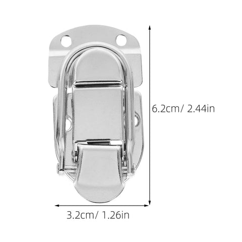 2 Pack Zinc Alloy Cabinet Latch Locks For Jewelry Boxes With Dope Security And Tough Damage Resistance