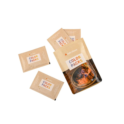 Color Changing Fire Packets For Fire Pit Ten Pack Of Colorful Flames For Outdoor Pits With Blue Green Purple And Yellow Hues To Amp Up Your Campfire Vibes