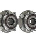 Image showing a Two Pack Front Wheel Bearing And Hub Assembly For Mazda 6 And CX-5 2013-2017 Replacement KD353304XC KD353304XD.