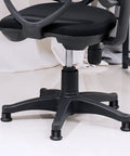 Six Piece Office Chair Glides And Furniture Pads For Desk Chair Wheels, Heavy Duty Iron And PP Material on chair base